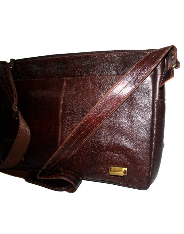 Big Size Genuine Leather Horizontal Laptop Casual ...