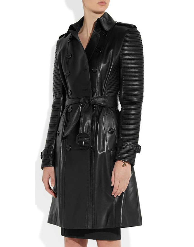 Genuine-Leather-Long-Coat-For-Ladies