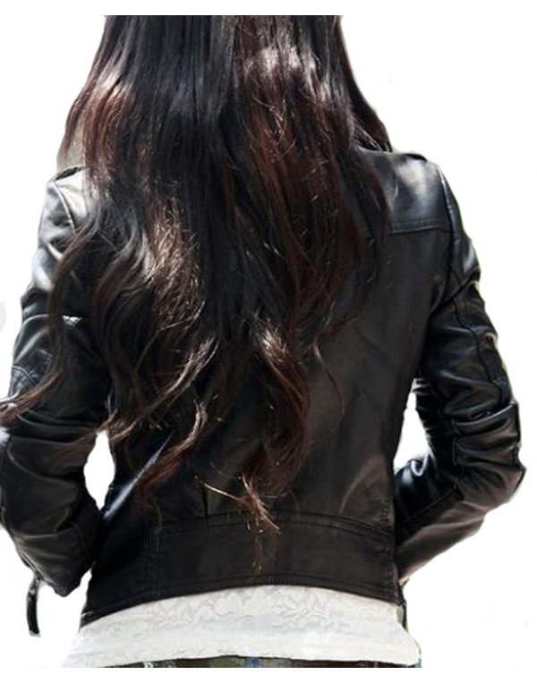 HugMe.fashion New Genuine Leather Jacket Women LJK25