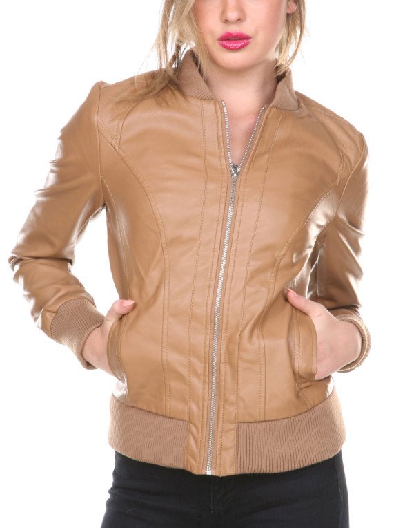 HugMe.fashion Genuine Sheep Leather Jacket For Wom...