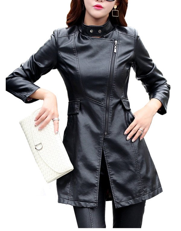 HugMe.fashion Ladies Genuine Sheep Leather Jacket ...