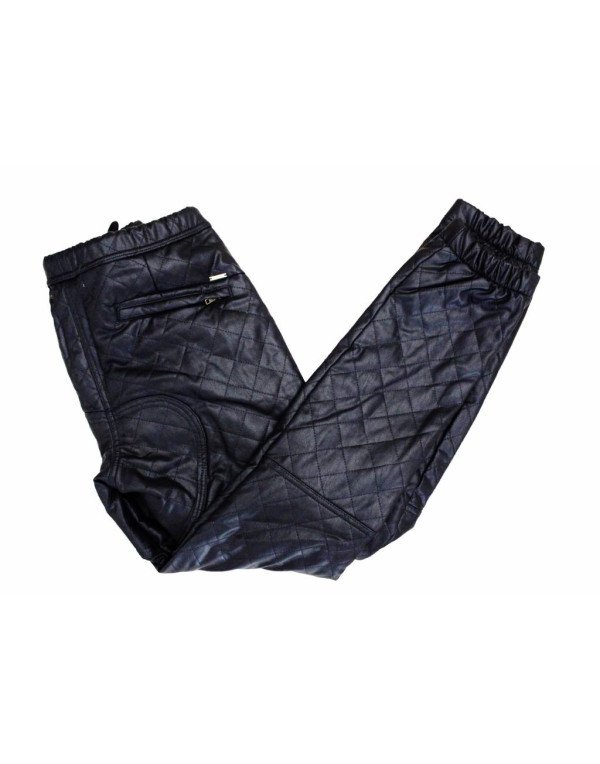 HugMe.fashion Leather Trouser in Black Color For Men PT6