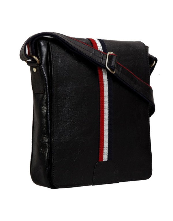 Stylish Genuine Leather Cross Body Sling Bag For M...
