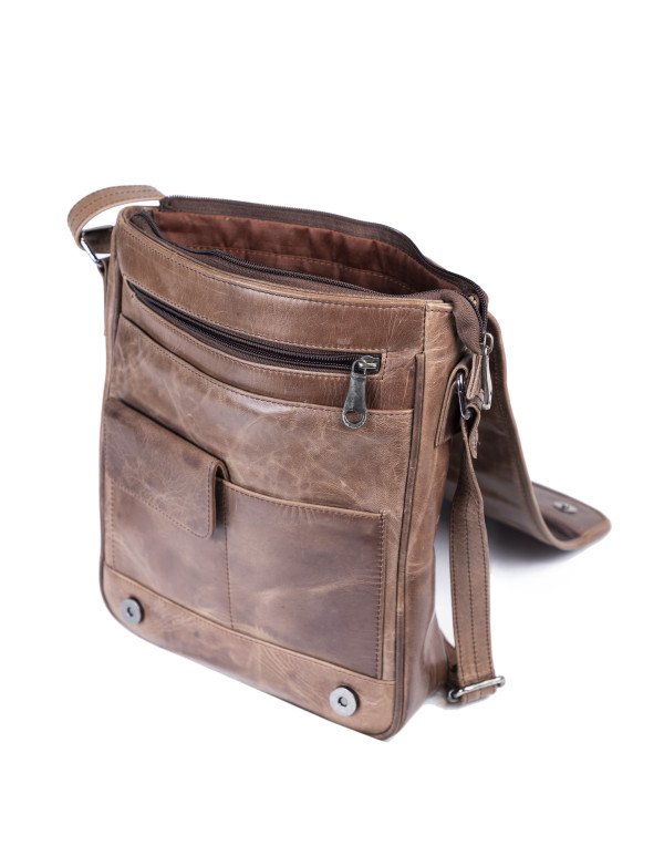 HugMe.fashion Genuine Leather Unisex Sling Bag SB77