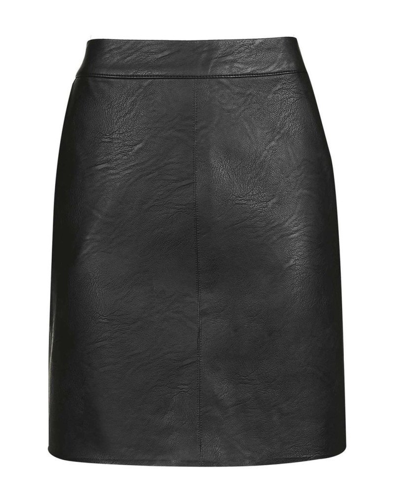 Genuine Sheep Women Skirt Leather SK8