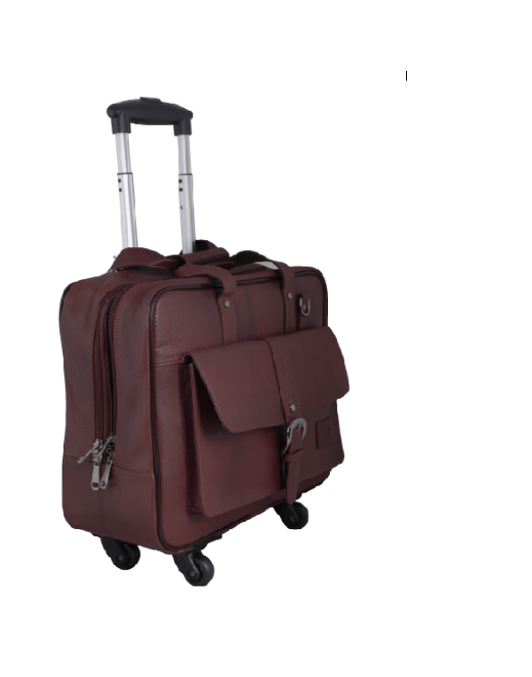 HugMe.fashion Genuine Leather Trolley Soft Bag TB22